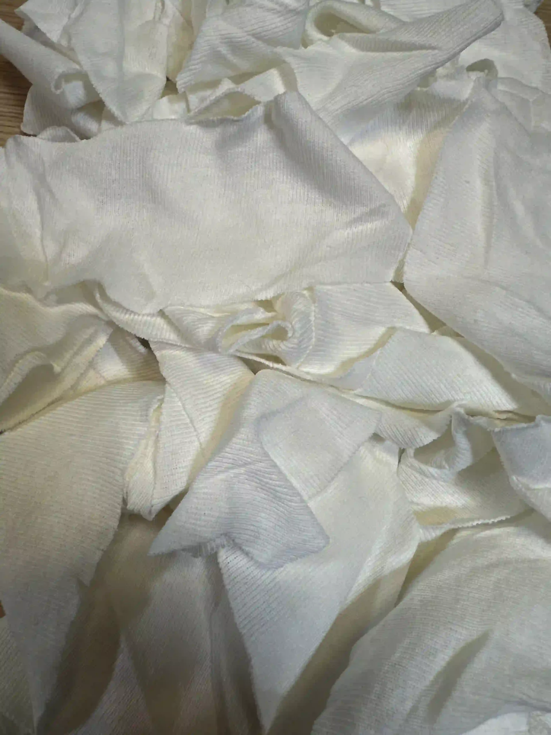 Cotton Rolls Pieces (Fabric) - WasteBase